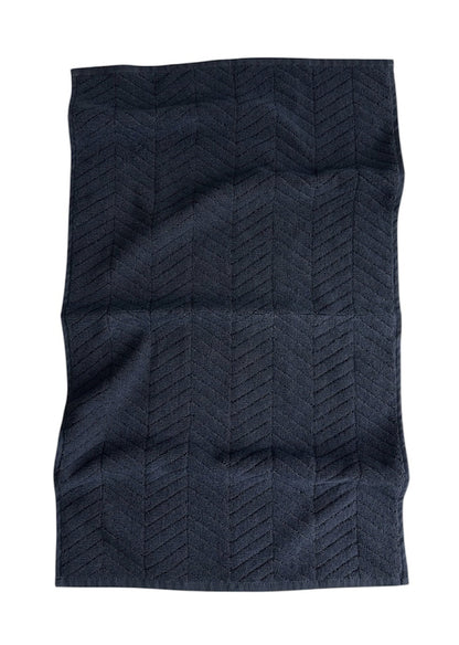 Black Chevron Salon Towel - Pack of 12
