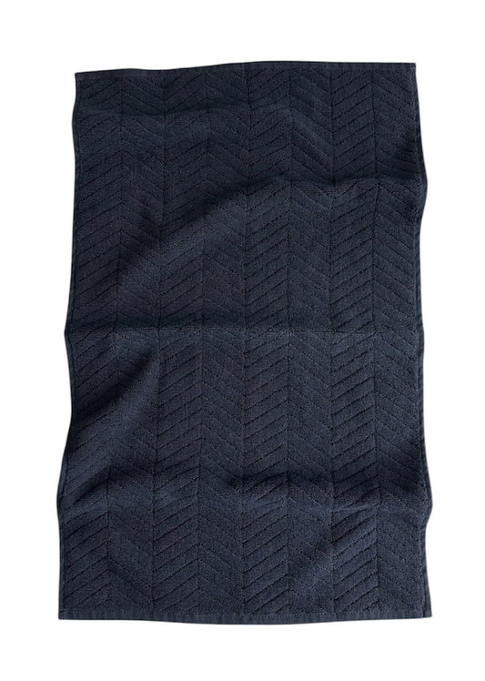 Black Chevron Salon Towel - Pack of 12