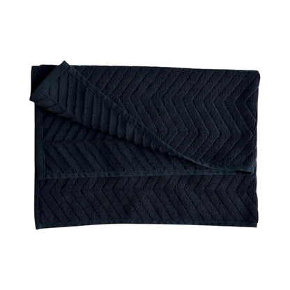 Black Chevron Salon Towel - Pack of 12